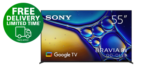 55 BRAVIA 8 II | XR Processor | QD-OLED | 4K | HDR | Google TV