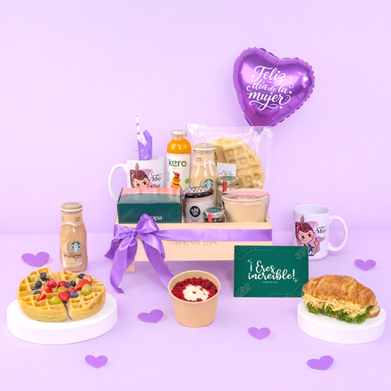 DESAYUNO FELIZ DIA MUJER