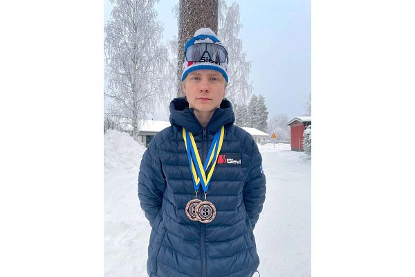 Marcus Kääriäiselle tuplapronssia nuorten Pohjoismaiden mestaruuskisoista