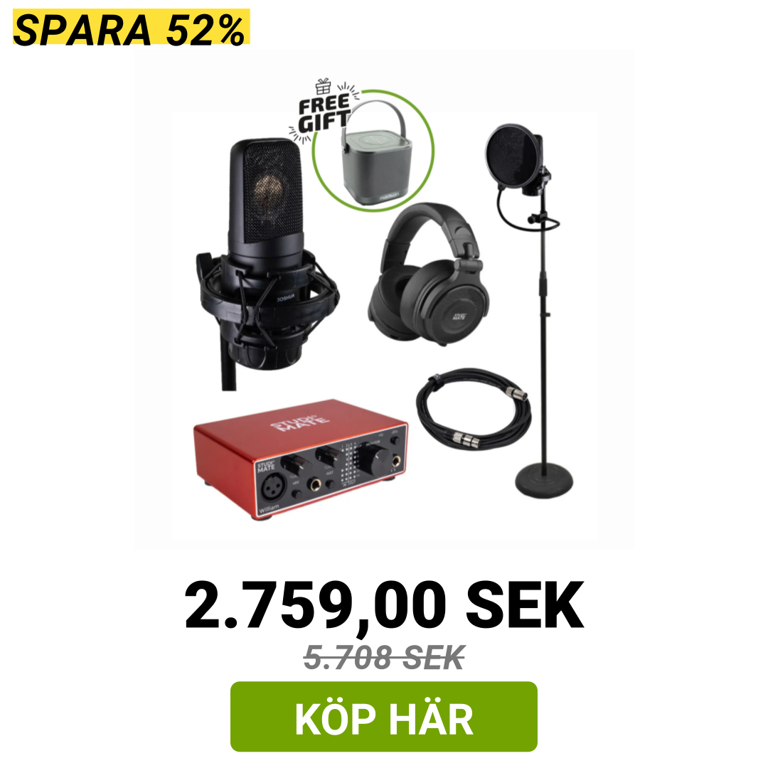 Image of StudioMate Joshua's Studio Startpaket + Gratis Gåva