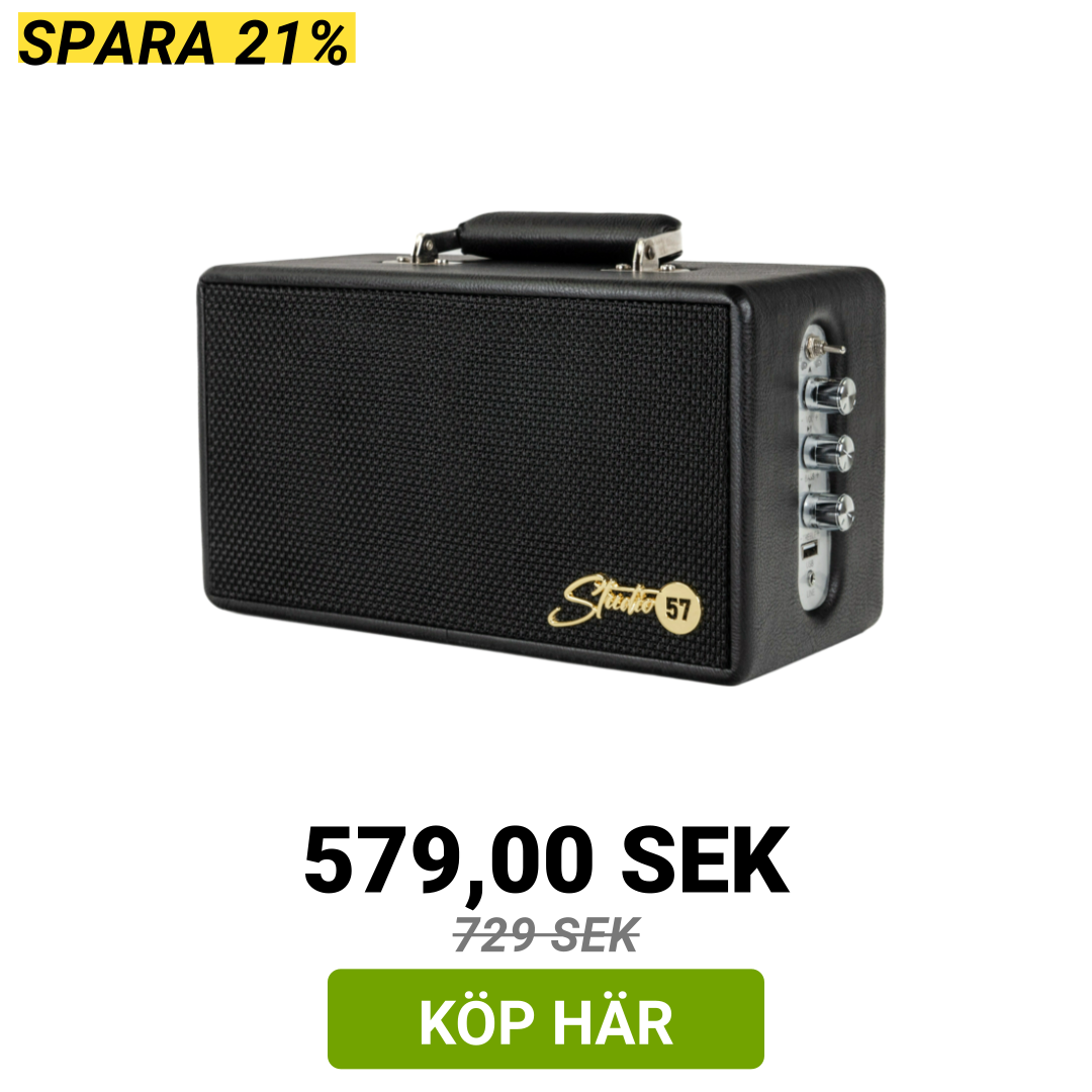 Image of Studio 57 Vibe Bluetooth-högtalare (Svart)