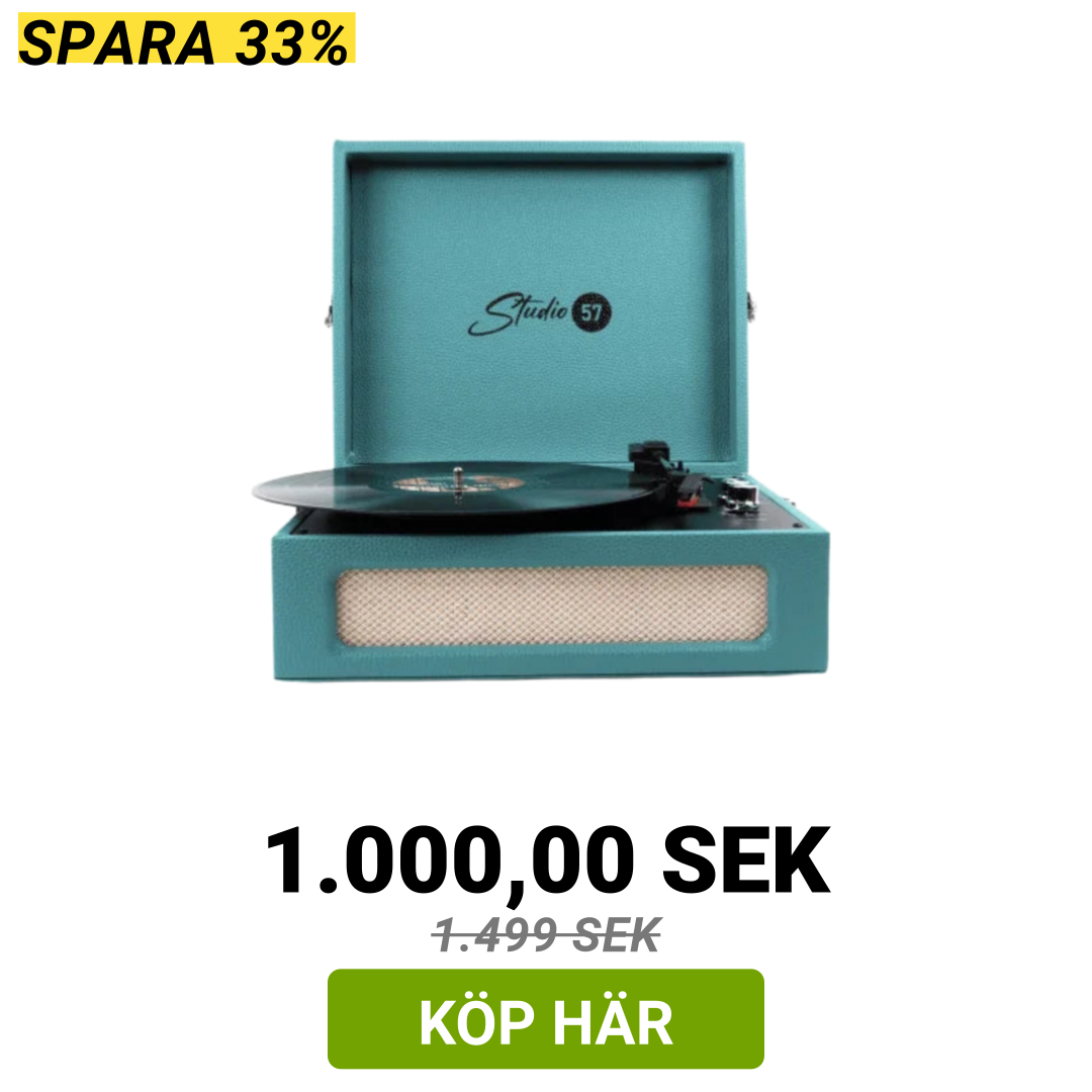 Image of Studio 57 Groovy skivspelare (Ivy)