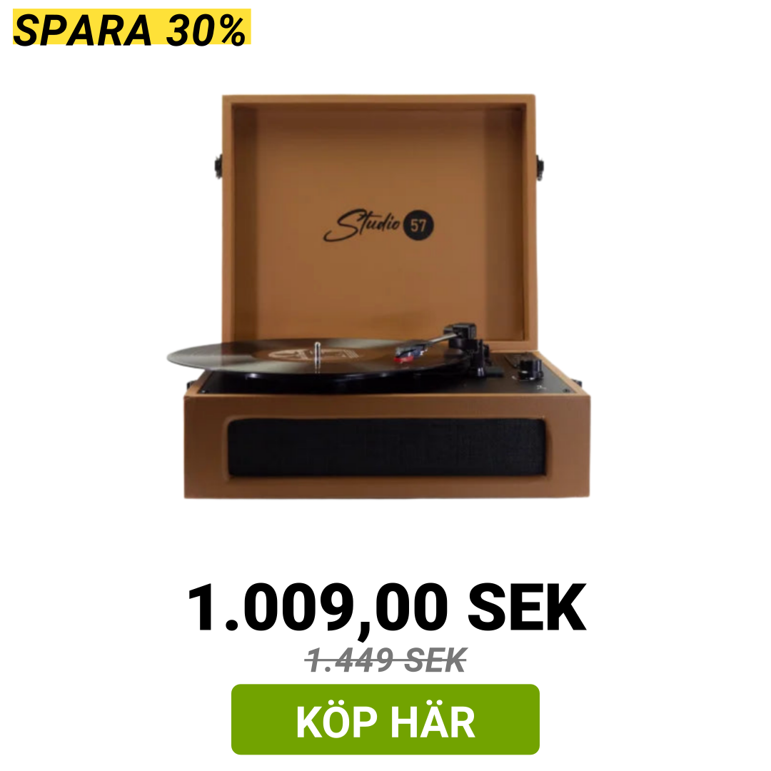 Image of Studio 57 Groovy skivspelare (Earth)