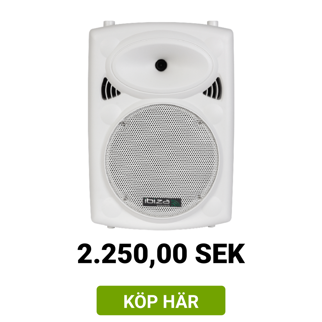 Image of Ibiza Port 10 PORT10UHF-BT-WH