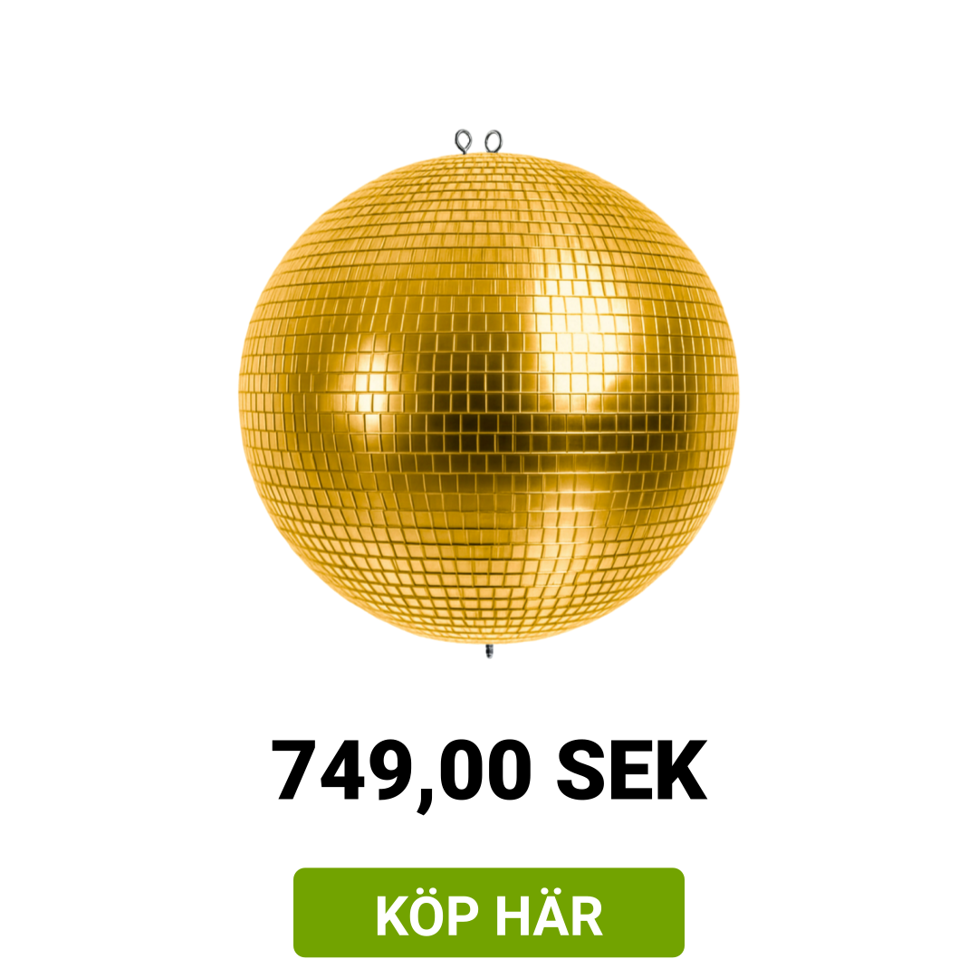 Image of Marconi Diskokula Guld (40 cm)