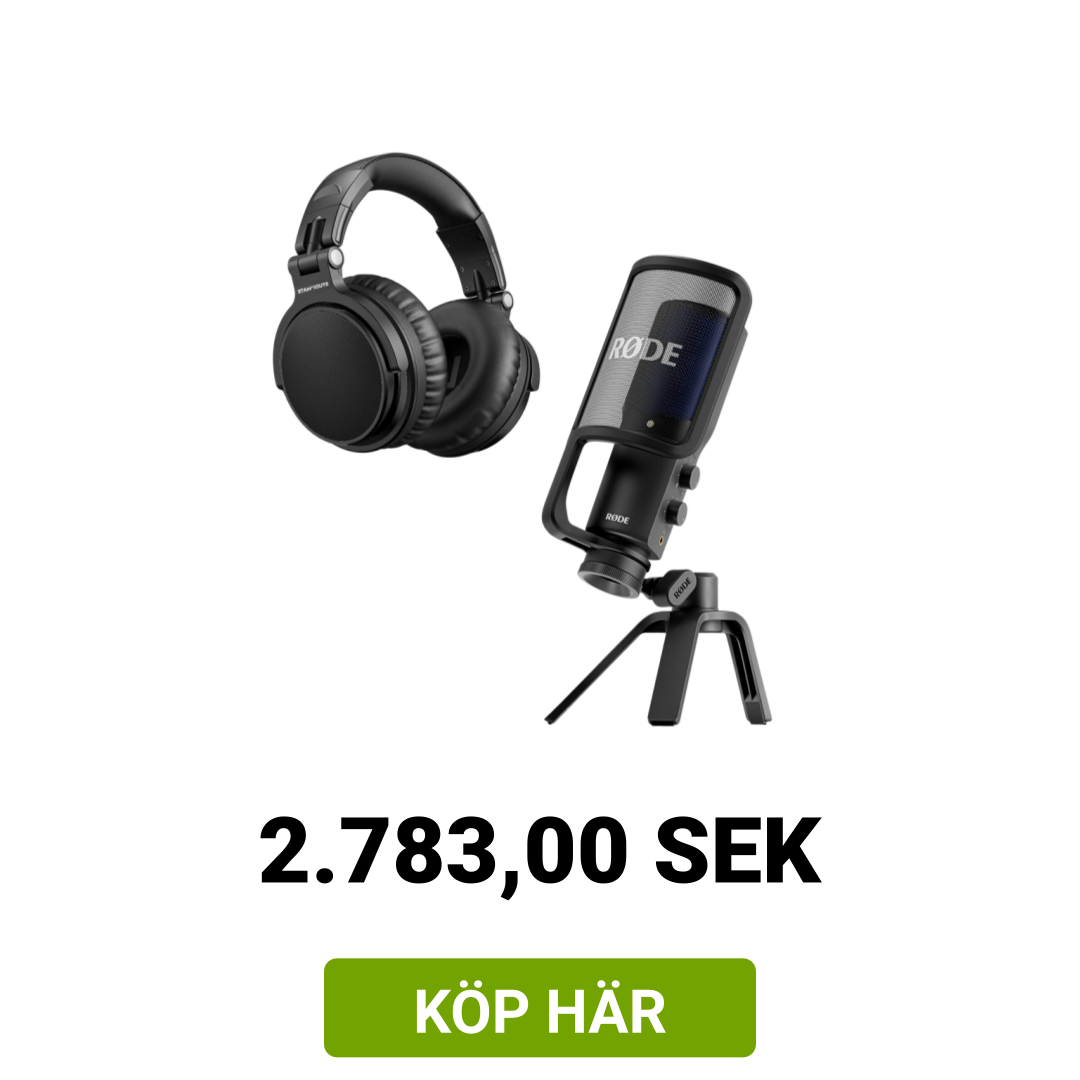 Image of RØDE NT-USB+ USB-mikrofon Bundle