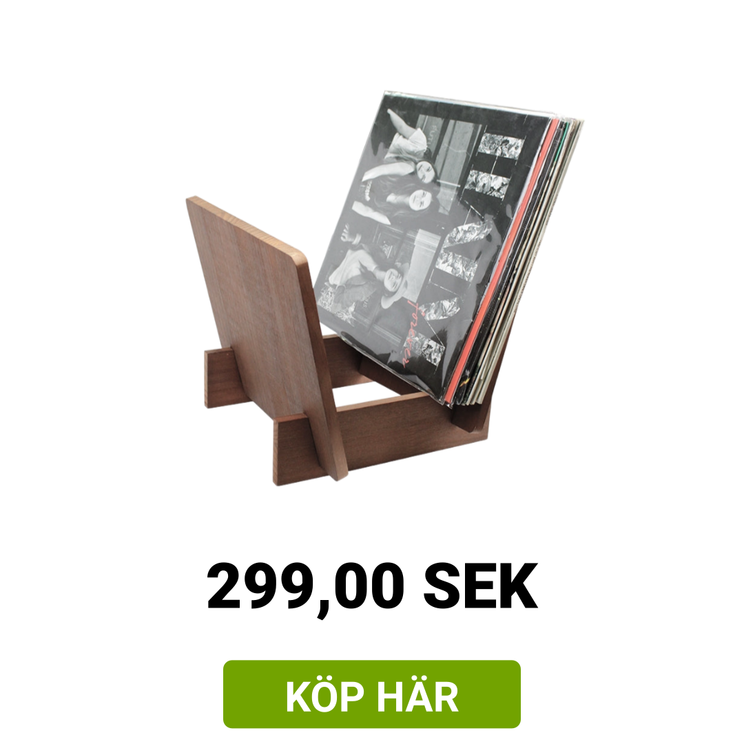 Image of Vinylhållare i trä