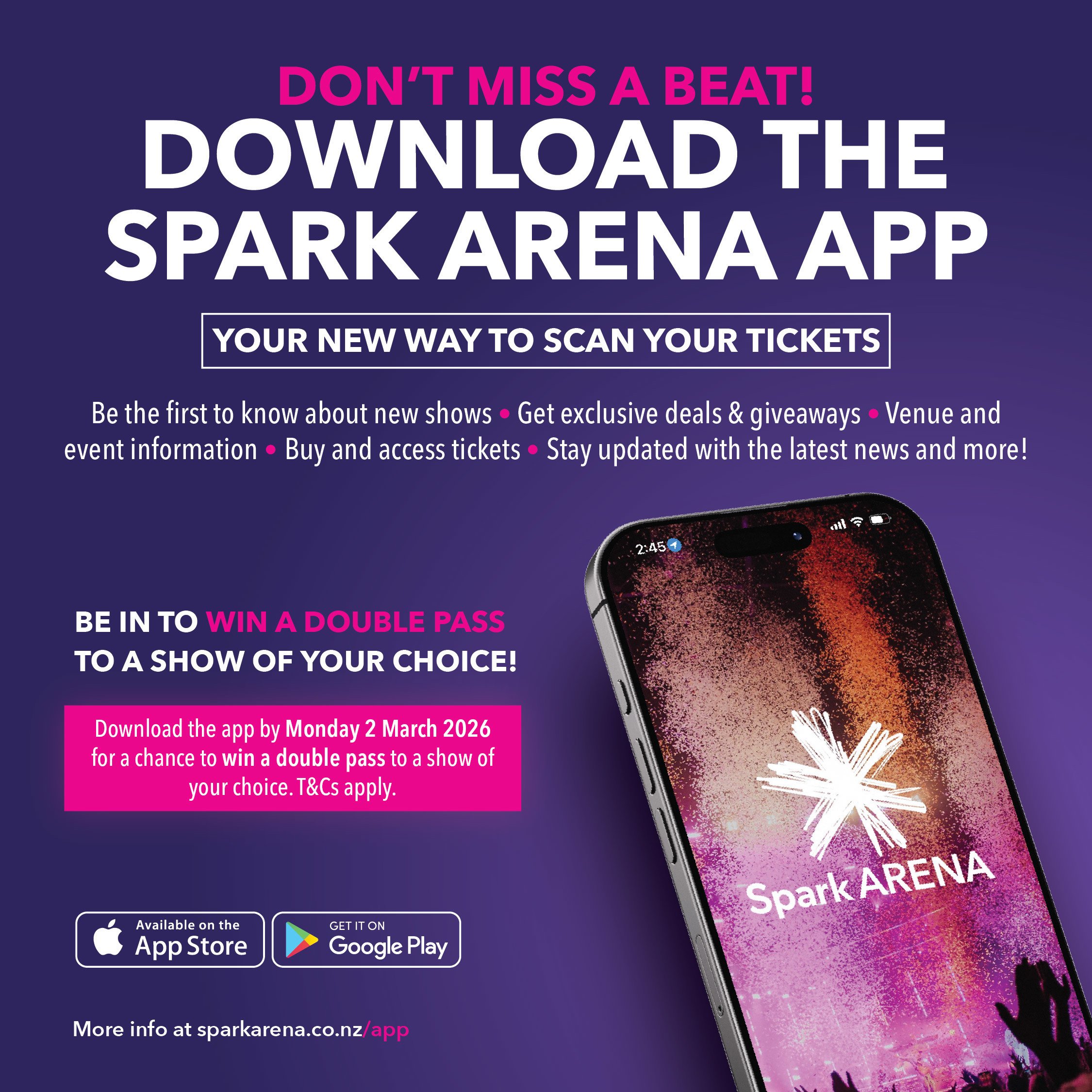 Spark Arena app