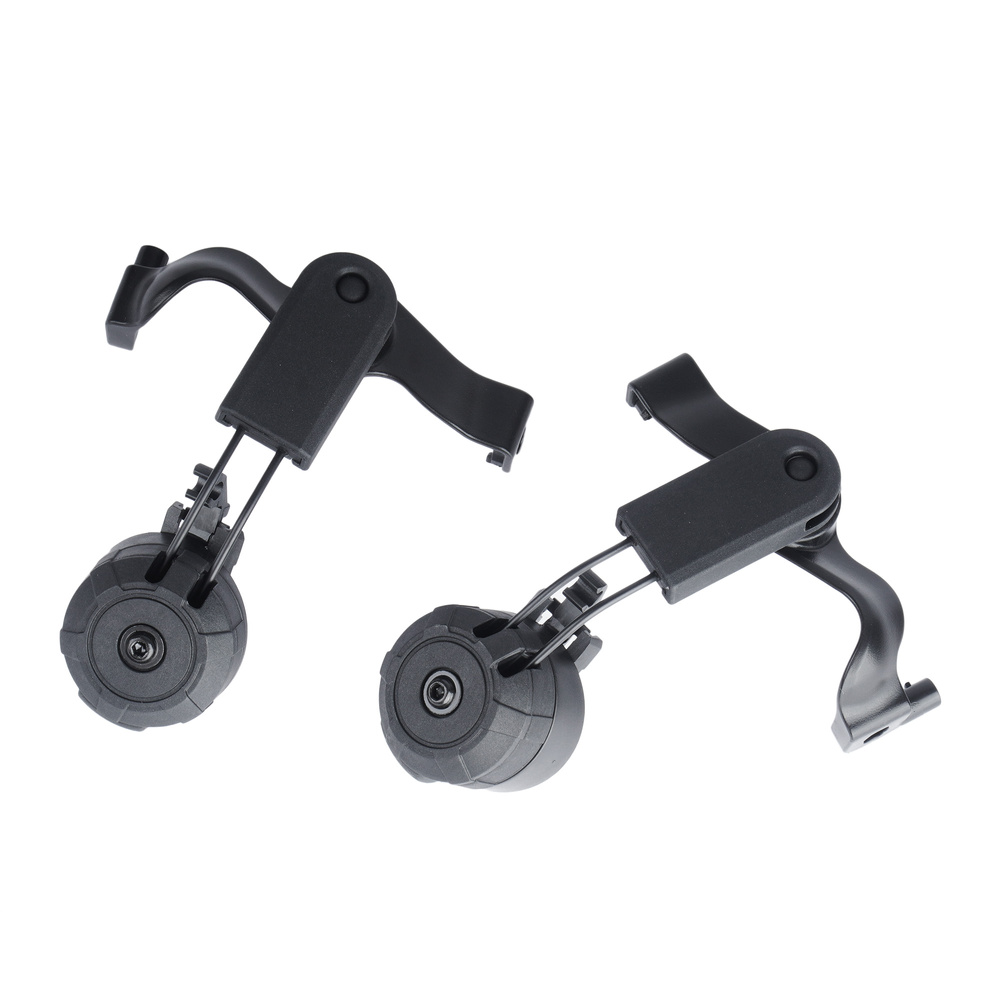 Earmor - Adaptery na hełm do ochronników słuchu M32 Mark4 - Czarny - M19C MARK4