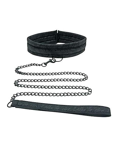 Black Lace Collar and Leash - Sincerely