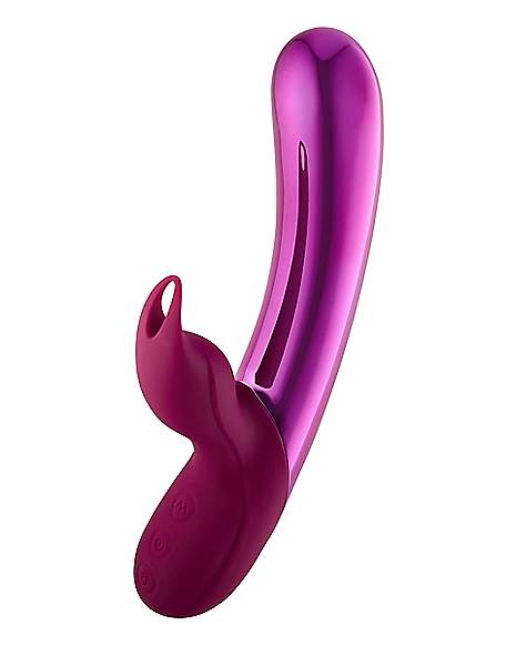 Twilight 10-Function Magenta Rabbit Vibrator 9.5 Inch - Hott Love Extreme