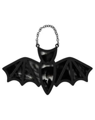 Bat Stained Glass Suncatcher