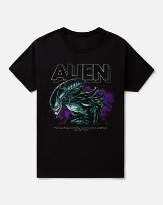 Alien Nebula Outer Space T Shirt - Alien vs. Predator