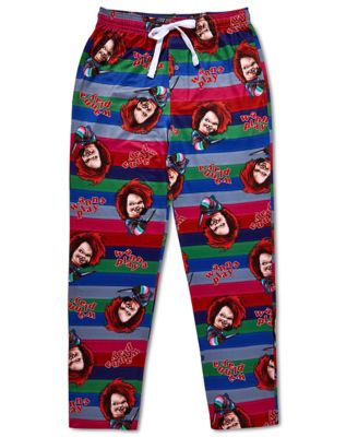 Chucky Striped Wanna Play Lounge Pants