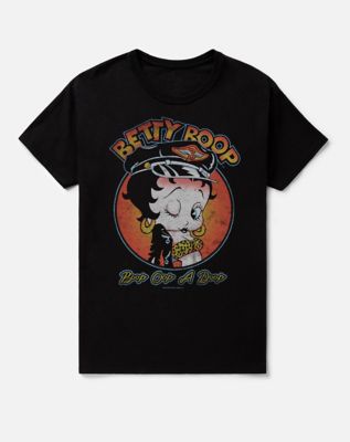 Betty Boop Rocker Cap T Shirt