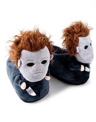 Michael Myers Plush Slippers - Halloween