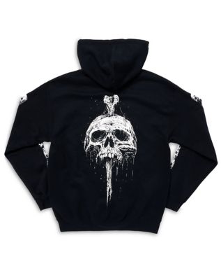 Skull Knife Hoodie - Riddick Art