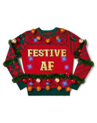 Light-Up Festive AF Christmas Sweater