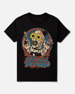 Terrifier Art the Clown Cute but Psycho T Shirt