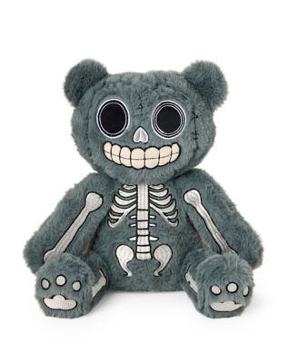 Gothic Skeleton Bear Plush