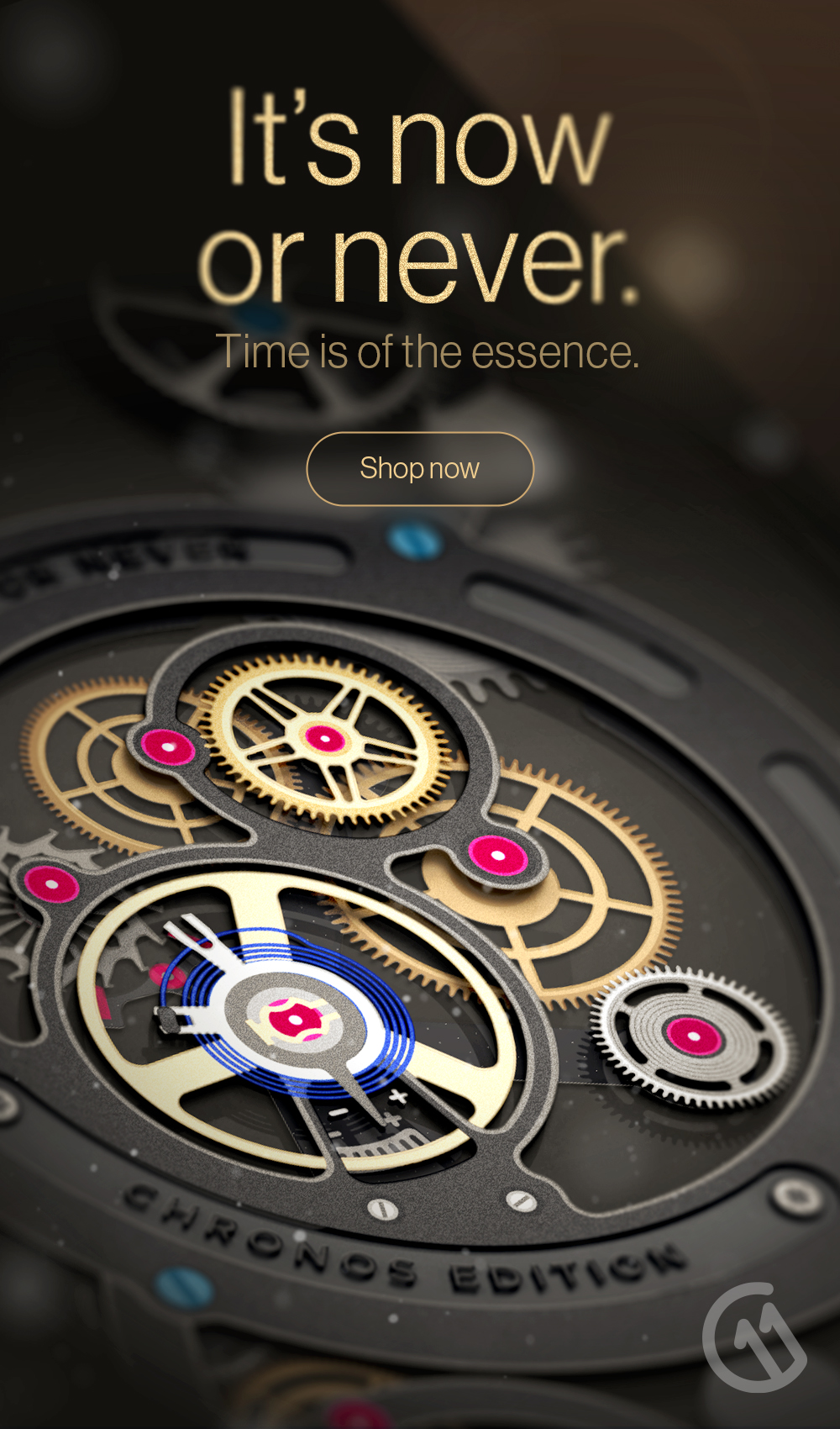 It's now or never. Time is of the essence. Introducing the new c11 Chronos Edition for Apple iPhone 16 Series.