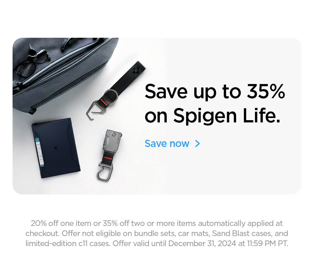 Save up to 35% on Spigen Life. Shop now. 