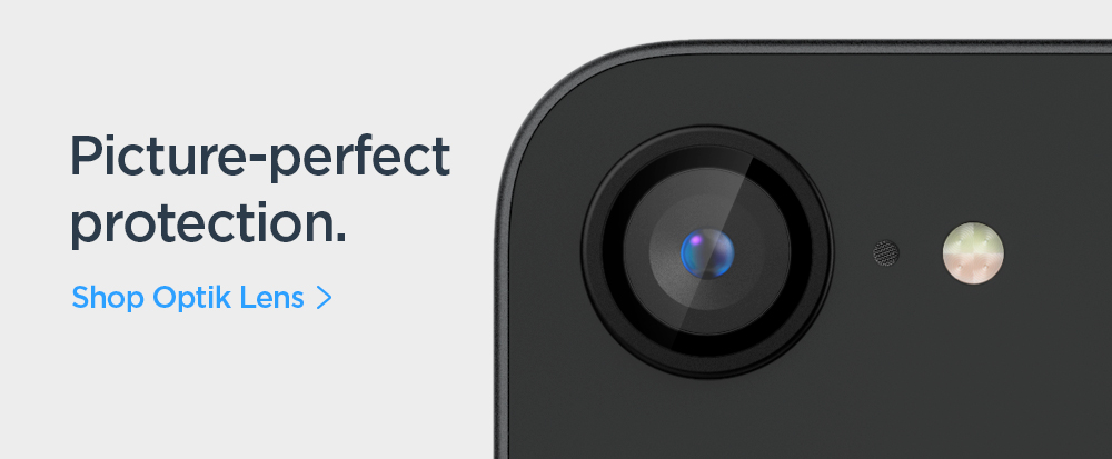 Picture-perfect protection. Shop Optik Pro lens protector for iPhone SE 4.