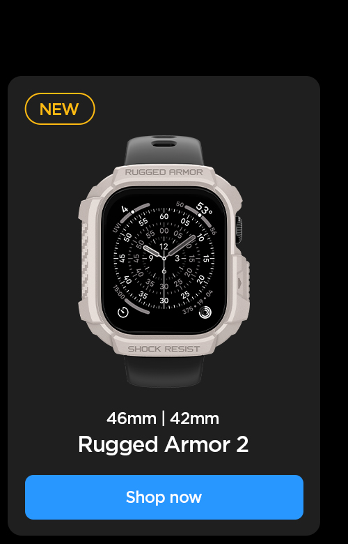 Apple Watch 10 | 11 Case (46mm | 42mm) Rugged Armor 2. Shop now.