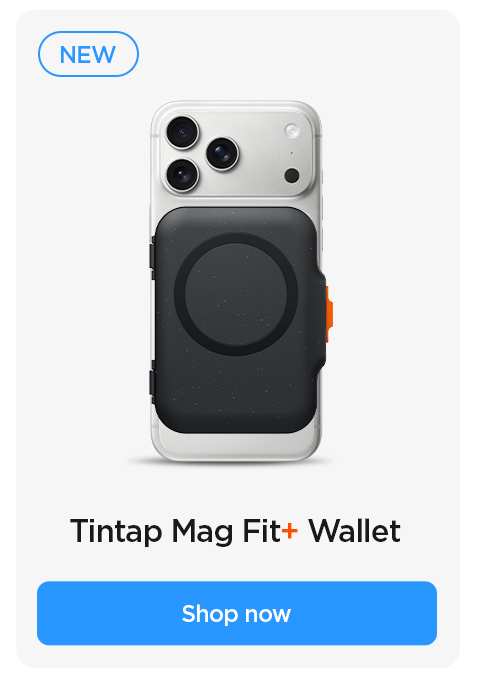 New: Tintap Mag Fit+ Wallet (MagSafe compatible and stackable MagSafe)