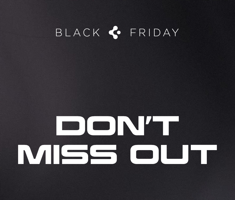 Do not miss out on Black Friday.