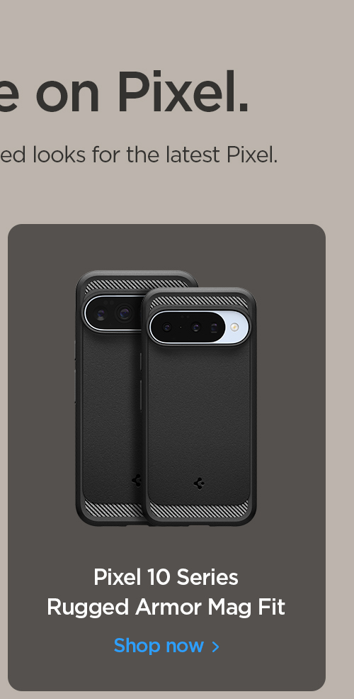 Shop Pixel 10 case Rugged Armor Mag Fit