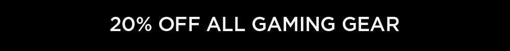 20% off all Gaming gear for Steam Deck, PlayStation, Nintendo Switch 2, ROG Ally, and more.