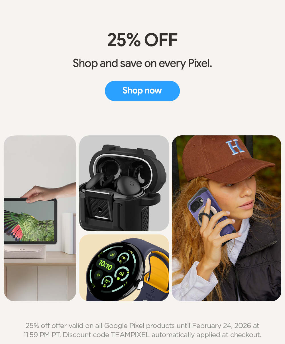 25% OFF: Shop and save on every Pixel. Shop now.