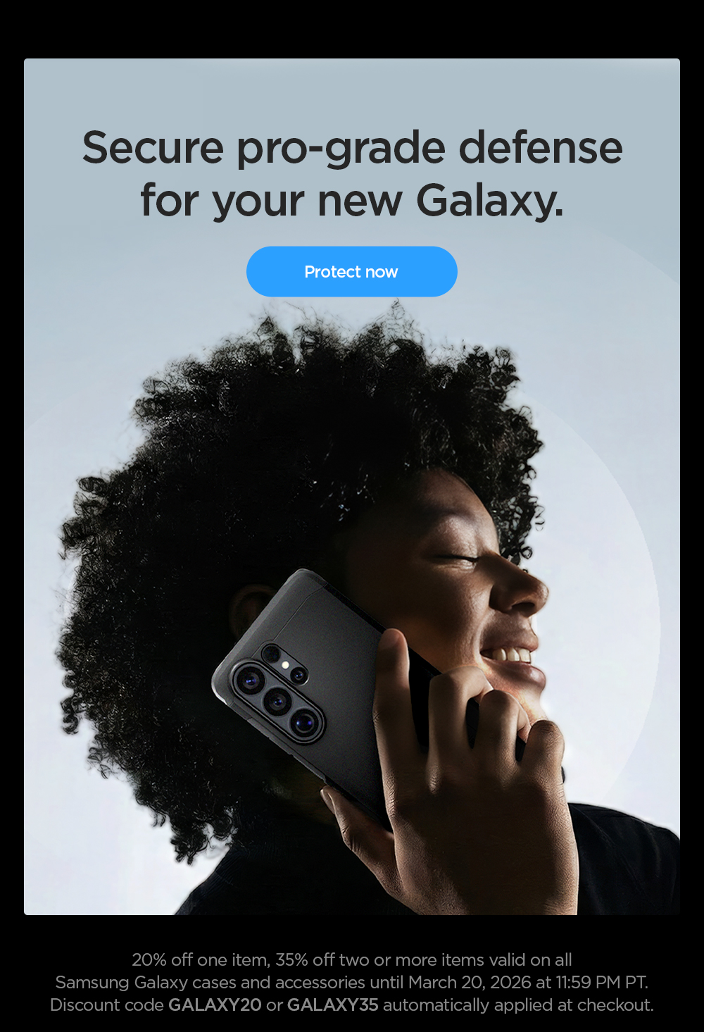 Secure pro-grade defense for your new Galaxy. Protect now.