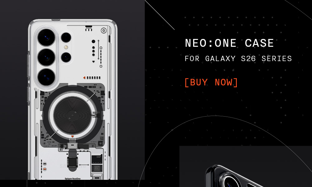 Ultra Hybrid Neo:One Case for Galaxy S26 series. Buy now.