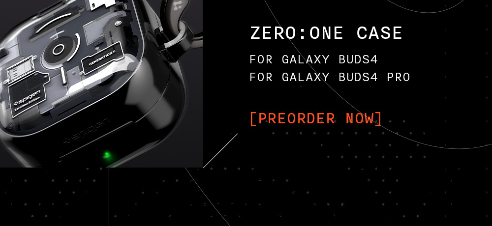 Ultra Hybrid Zero:One Case for Galaxy Buds 4 and Galaxy Buds 4 Pro. Preorder now.