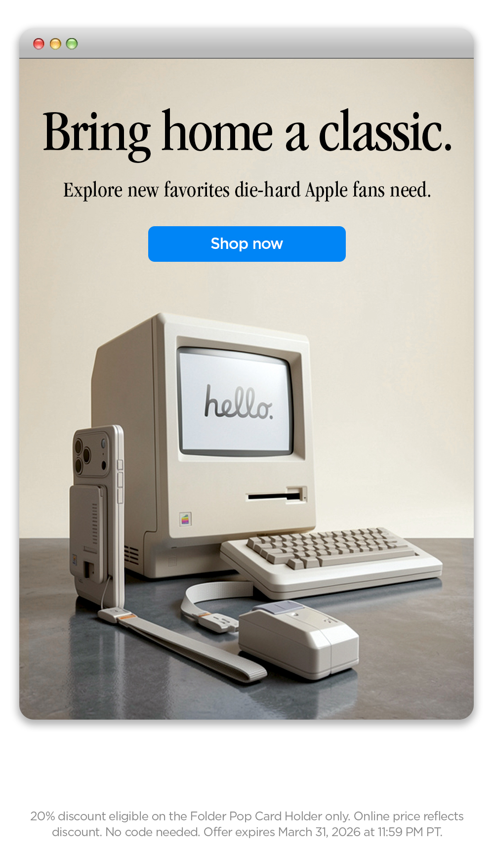 Bring home a classic. Explore new favorites die-hard Apple fans need. Shop now.