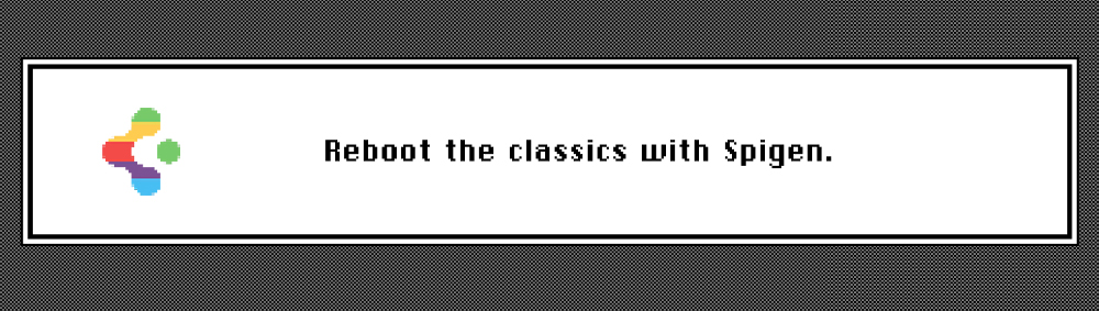 Reboot the classics with Spigen.