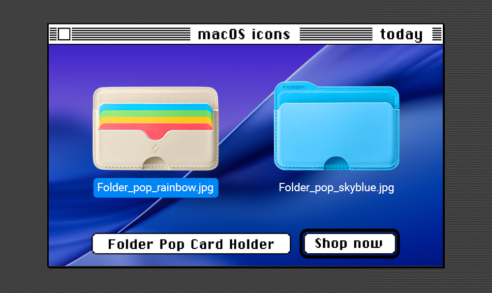 Today: MagSafe compatible Folder Pop Card Holder inspired by macOS and iOS icons. Shop now.