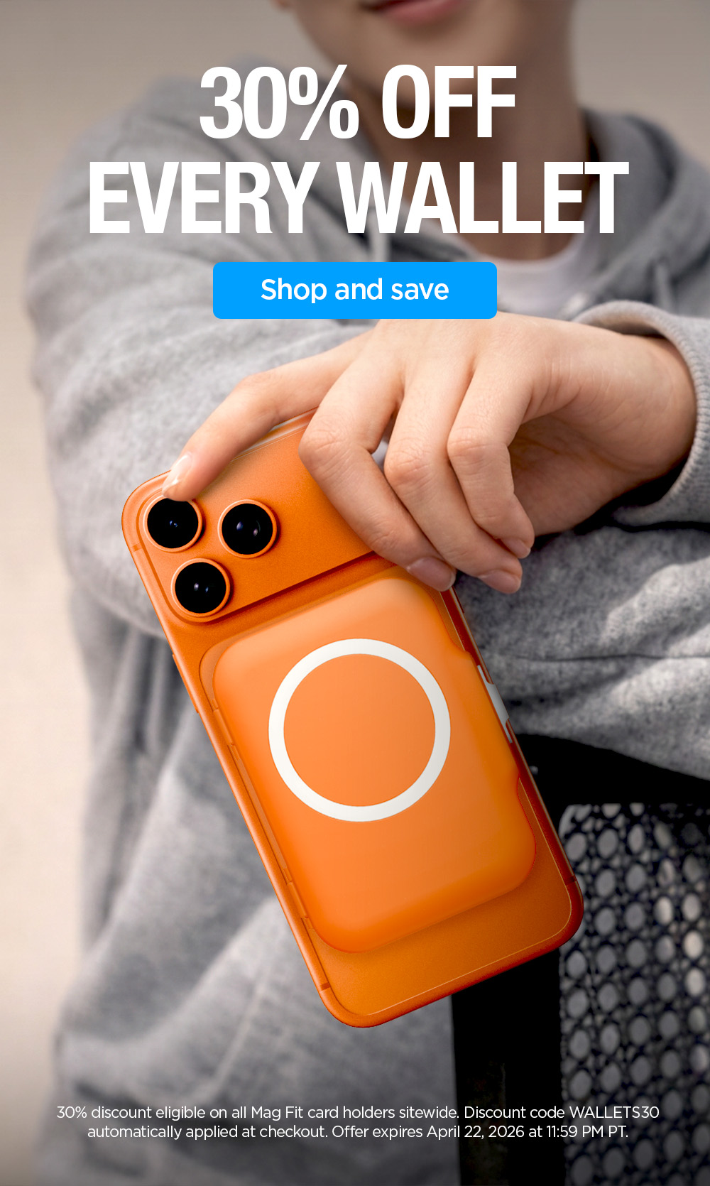 Get 30% off on every wallet. Shop and save. 