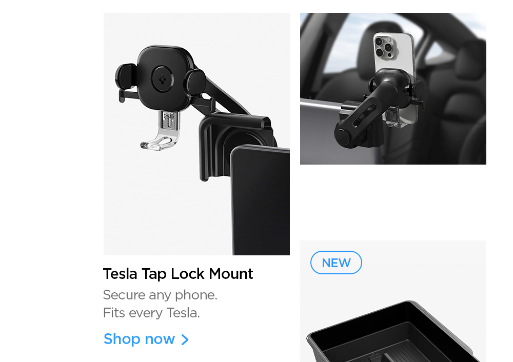 Tesla Tap Lock Mount. Secure any phone. Fits every Tesla. Shop now. 