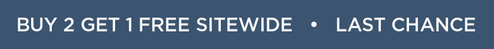 Last Chance: Buy 1, Get 1 Free Sitewide