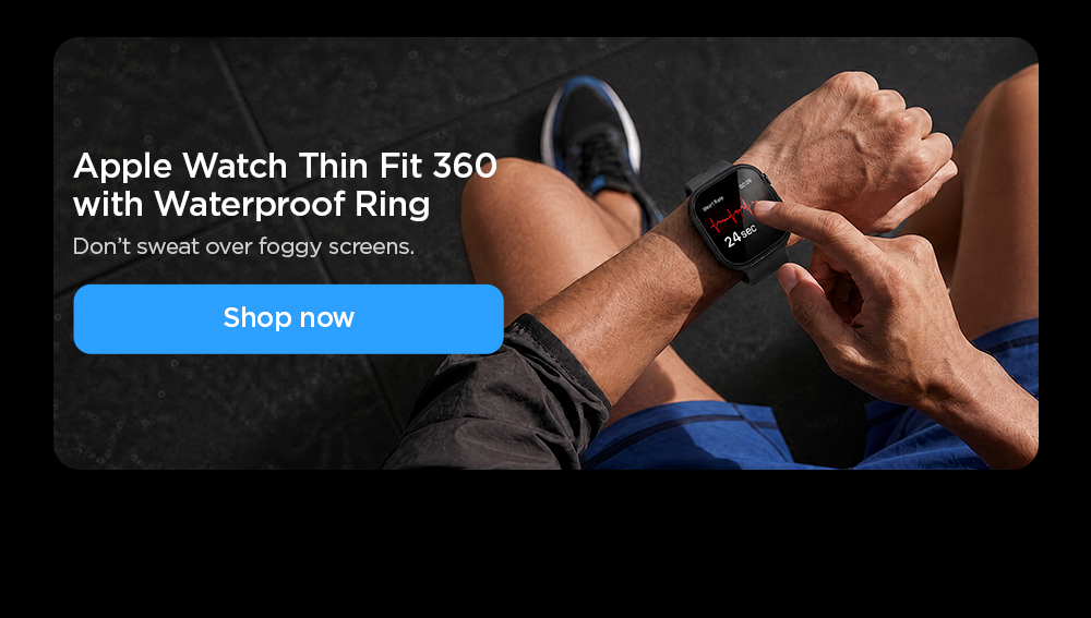 Shop the Apple Watch Thin Fit 360  with Waterproof Ring. Don't sweat over foggy screens.