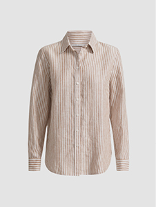 Dahlia Stripe LInen Shirt 