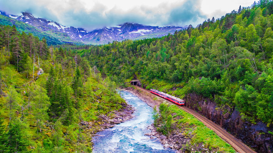 Togrejse gennem Norge