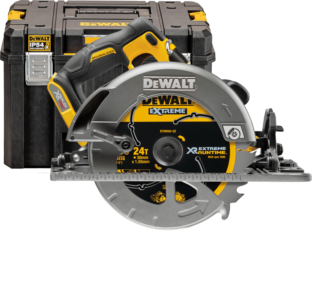 DEWALT 54V XR FLEXVOLT™ Aku kotúčová píla 190 x 30 mm, bez aku