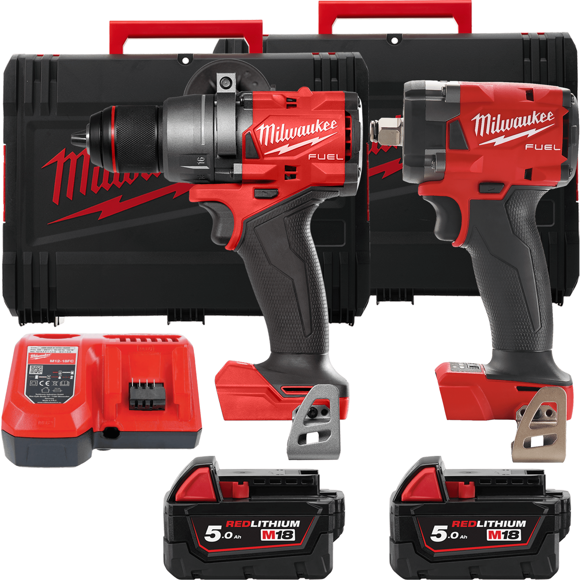 MILWAUKEE M18 FUEL™ Set náradia M18FPP2B3-502XEU