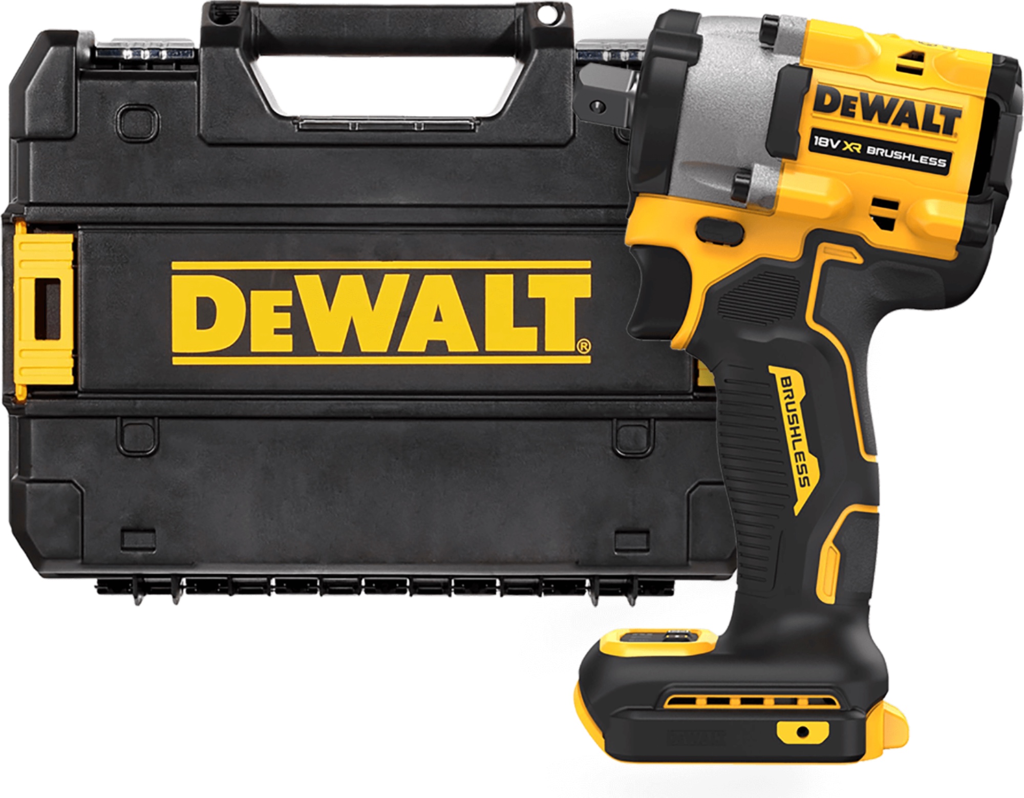 DEWALT 18V XR 1/2” Aku rázový uťahovák s poistnou guličkou, bez aku DCF922NT-XJ