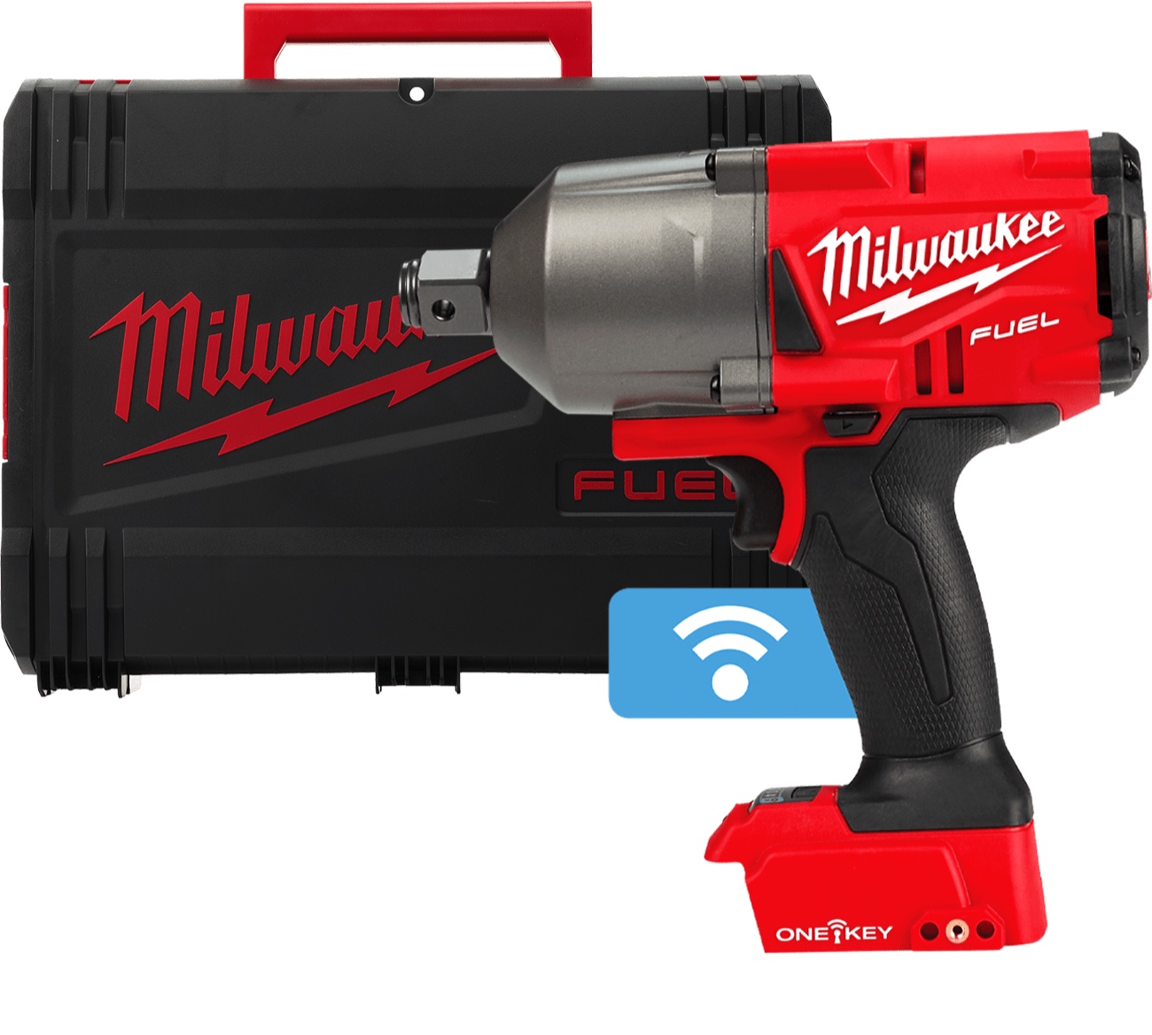 MILWAUKEE M18 FUEL™ ONE-KEY™ 3/4” Aku rázový uťahovák s poistným krúžkom M18ONEFHIWF34-0X