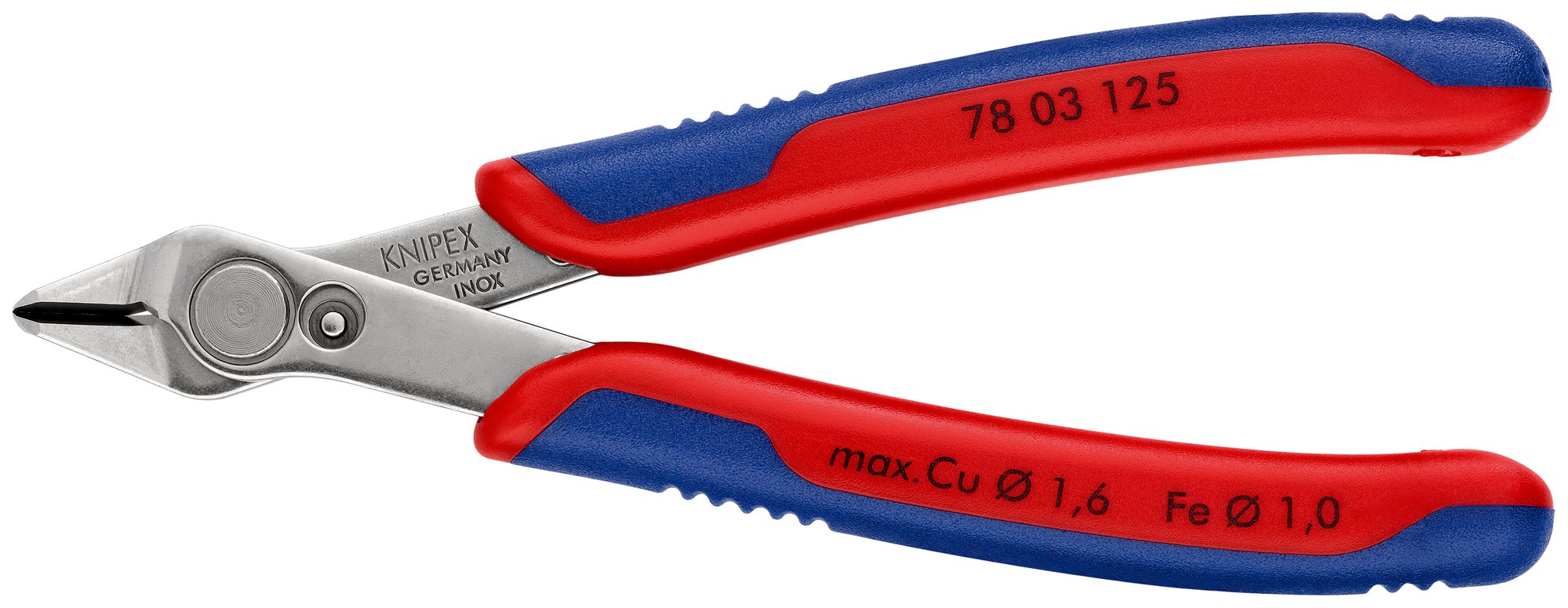 KNIPEX Kliešte cvikacie bočné Electronic Super Knips® 7803125